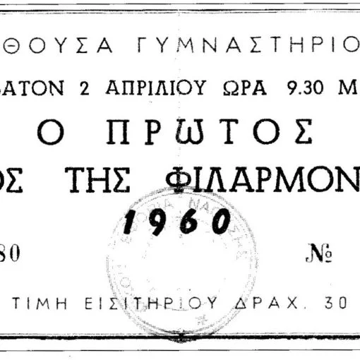 Ο πρώτος χορός της Φιλαρμονικής Εταιρίας Ναούσης